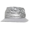 Crinkled Paper Bucket Hat