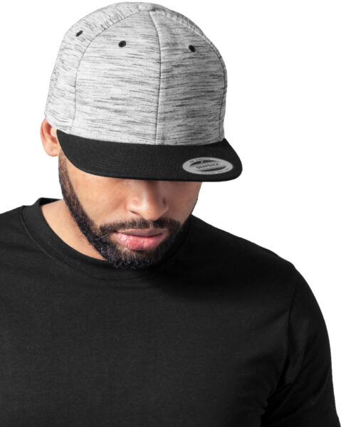 Stripes Melange Crown Snapback