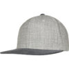 Melange Velour Snapback