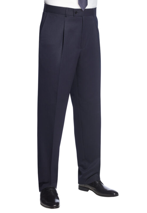 Brook Taverner Atlas Classic Fit Trouser Black