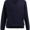 Brook Taverner Berlin V Neck Jumper Moss