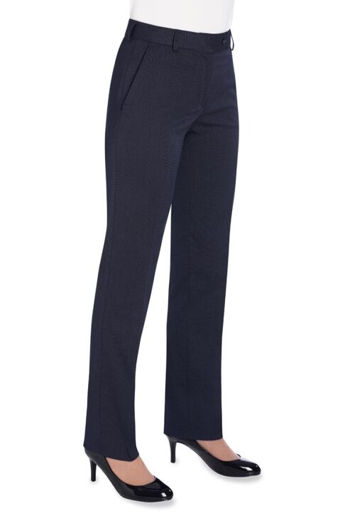Brook Taverner Bianca Tailored Fit Trouser Black