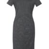 Brook Taverner Diamante Dress Grey Check
