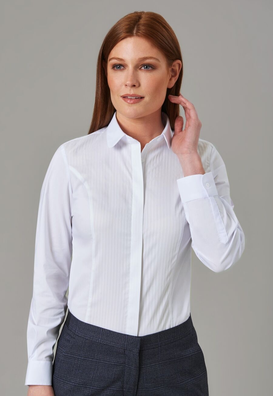 Franca Ladies' L/S Blouse - Image 3