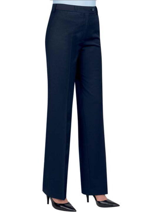 Brook Taverner Grosvenor Straight Leg Trouser Mid Grey