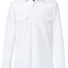 Brook Taverner Hermes Men's L/S Pilot Shirt White