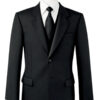 Brook Taverner Lounge Jacket Black Herringbone