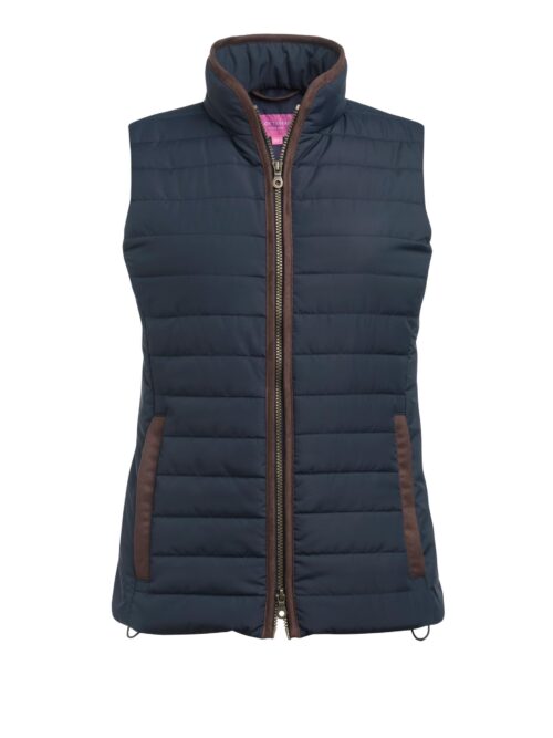 Brook Taverner Madison Quilted Gilet Olive