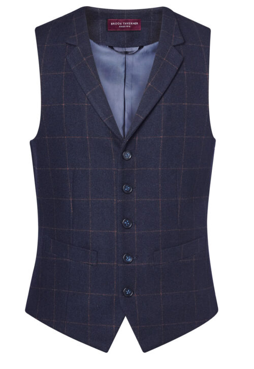 Brook Taverner Memphis Tweed Waistcoat
