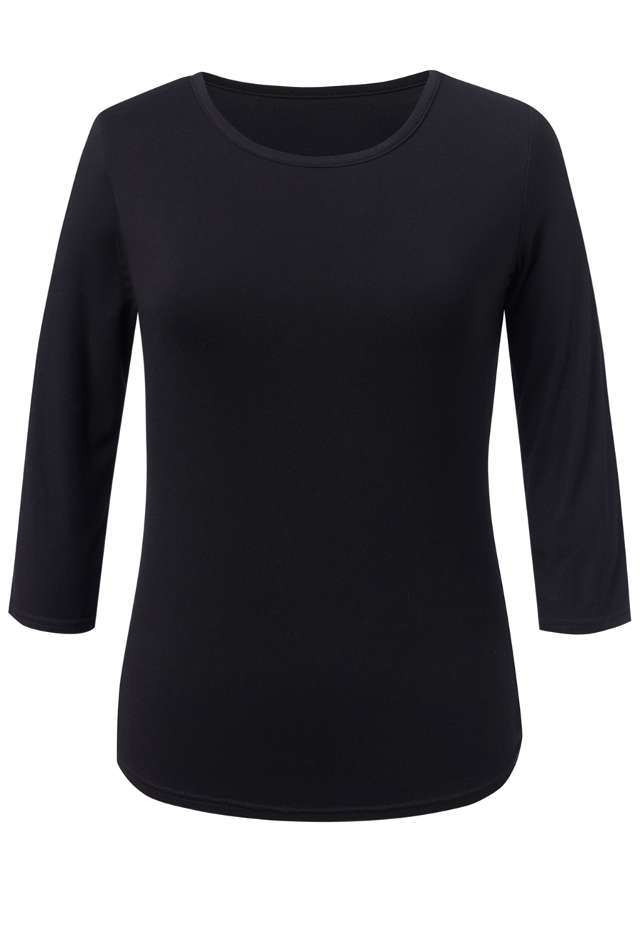 Brook Taverner Mira Round Neck Stretch Top