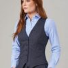 Brook Taverner Olivia Check Waistcoat