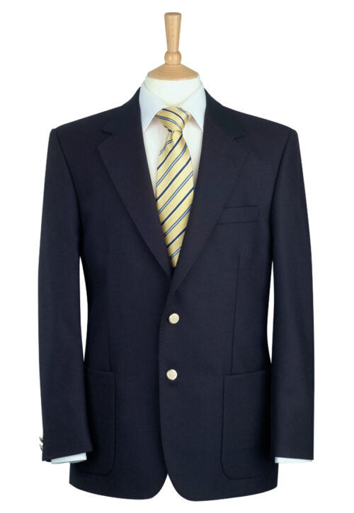 Brook Taverner Oxford Single Breasted Blazer Navy