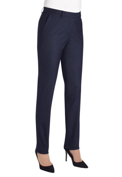 Brook Taverner Paris Slim Leg Trouser Black