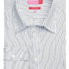 Brook Taverner Perano Ladies' L/S Blouse Blue/White