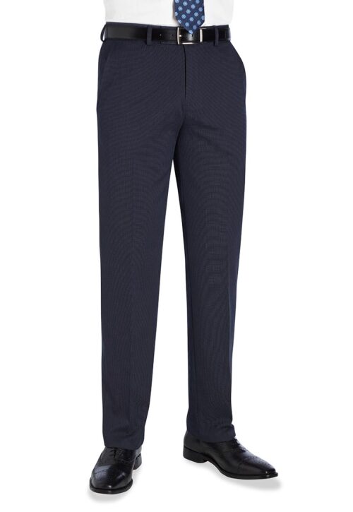 Brook Taverner Phoenix Tailored Fit Trouser Black
