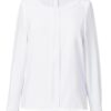 Brook Taverner Riola L/S Crepe Blouse Cream