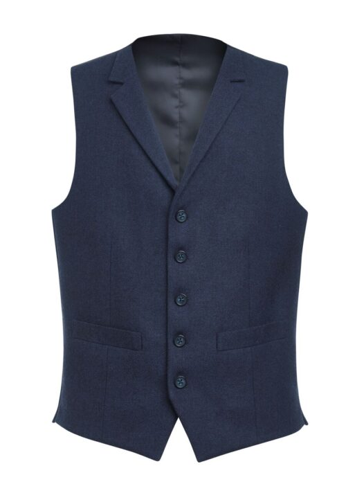 Brook Taverner Rockwood Tweed Waistcoat Grey/Brown