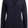 Brook Taverner Sofia V Neck Cardigan Black