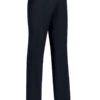 Brook Taverner Varese Straight Leg Trouser Charcoal Pinstripe