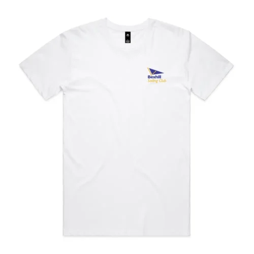 Bexhill Sailing Club Adults White T-shirt