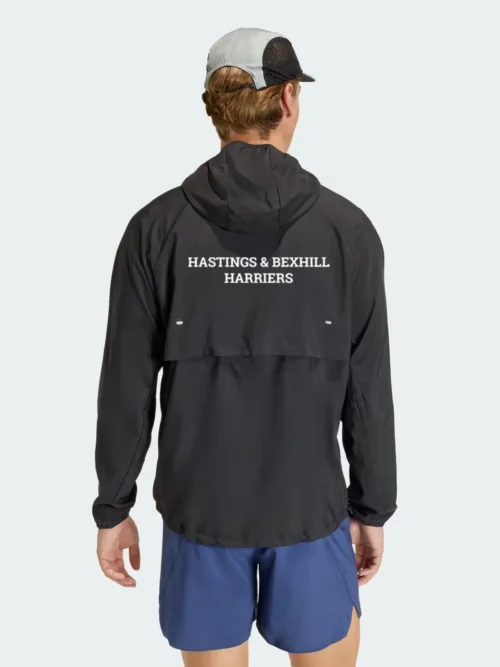 Hastings Bexhill Harriers Men's adi365 Running Essentials Jacket Rear