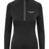 Hastings Bexhill Harriers Women's Black Cool Top Front Text